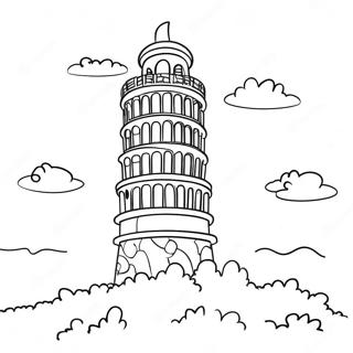 Tower Coloring Page 73212-58798