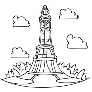 Tower Coloring Page 73212-58799