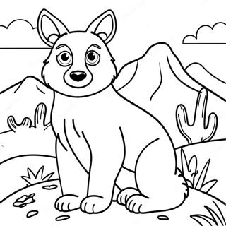 Mountain Animals Coloring Page 73222-58806