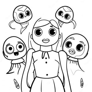 Julie And The Phantoms Coloring Page 73232-58815