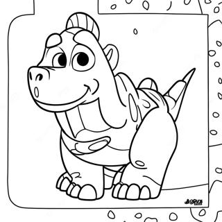 Rex Toy Story Coloring Pages