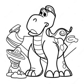 Rex Toy Story Coloring Page 73262-58838