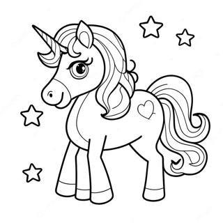 Sparkle Coloring Pages