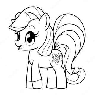 Rarity Coloring Pages