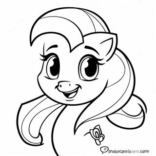 Rarity Coloring Page 7331-6208