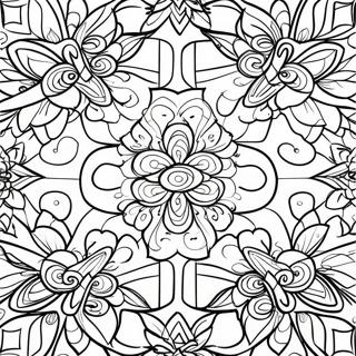 Tessellation Coloring Pages