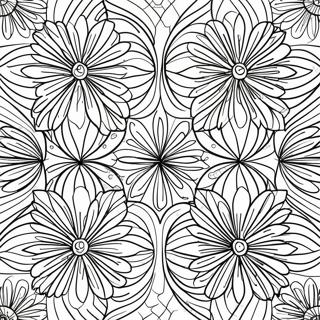 Tessellation Patterns Coloring Page 73332-58894