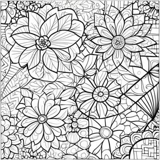 Geometric Tessellation Coloring Page 73333-58897