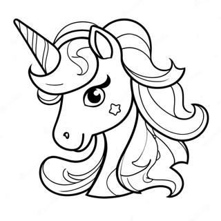 Unicorns Coloring Pages