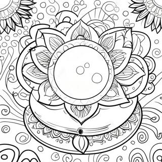 Diya Coloring Page 73372-58927