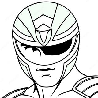 Mighty Morphin Green Ranger Coloring Page 73383-58938