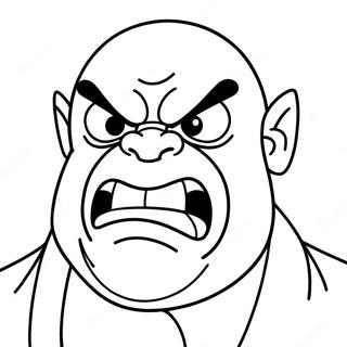 Angry Face I Hate You Coloring Page 73423-58971