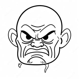 Angry Face I Hate You Coloring Page 73423-58972