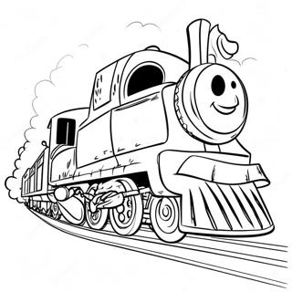 Train Eater Coloring Pages