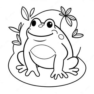 Frog Squishmallow Coloring Pages