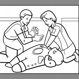 Cpr Coloring Pages