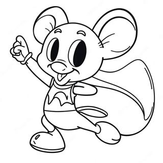 Mighty Mouse Coloring Page 73522-59046