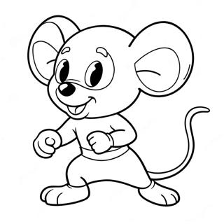 Mighty Mouse Coloring Page 73522-59048