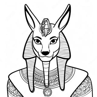 Anubis Coloring Pages