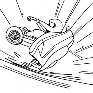 Speedy Rush Coloring Page 73573-59090