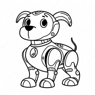 Robot Dog Coloring Page 73592-59103