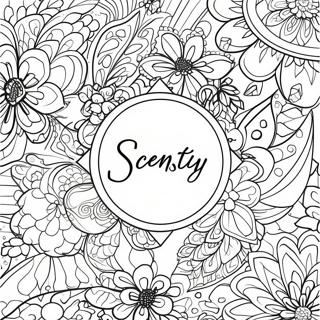 Scentsy Logo Coloring Page 73602-59110