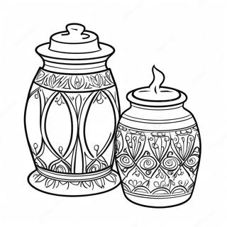 Colorful Scentsy Warmers Coloring Page 73603-59115