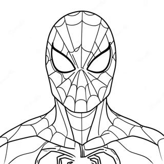 Zombie Spiderman Coloring Page 73612-59120