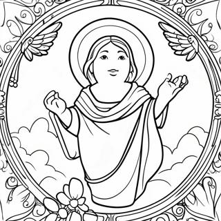 Faith Coloring Page 7361-6225