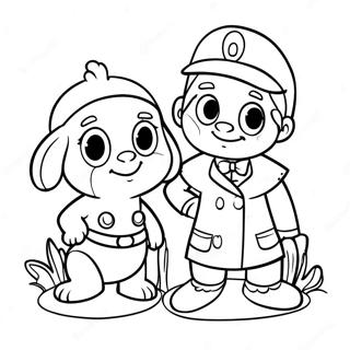 Miss Bianca And Bernard Adventure Coloring Page 73623-59131