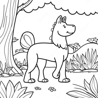 Where The Red Fern Grows Coloring Page 73672-59172