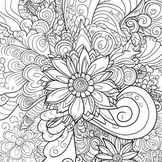 Stoner Trippy For Adults Coloring Pages