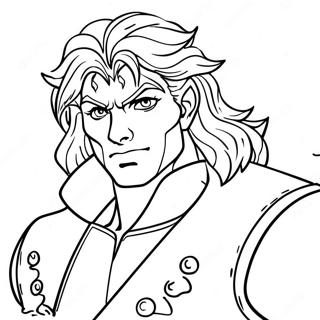 Dio Coloring Page 73722-59203