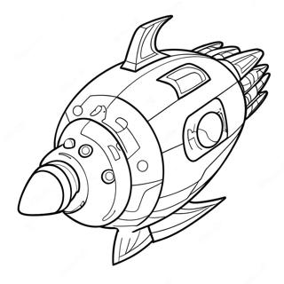 Lego Space Coloring Pages