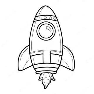 Lego Space Rocket Coloring Page 73732-59210