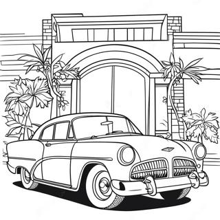 Retro Coloring Pages