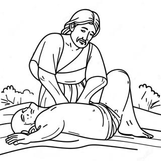 Good Samaritan Coloring Pages