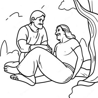 Good Samaritan Coloring Page 73862-59315