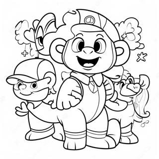 Fun Awana Sparks Characters Coloring Page 73893-59344