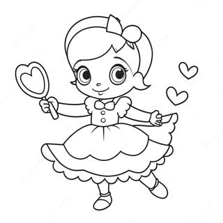 Pinkalicious Coloring Page 7391-6247