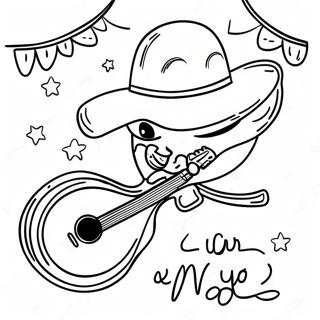 Preschool Cinco De Mayo Coloring Page 73932-59376