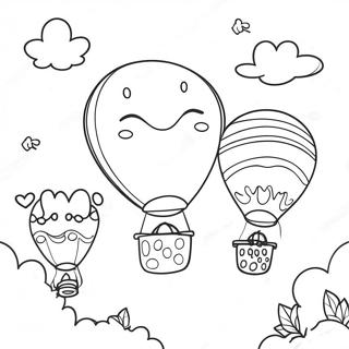 Exciting Big Fun Coloring Page With Balloons 73953-59395