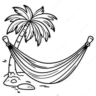 Hammock Coloring Pages