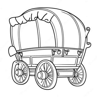 Wagon Coloring Pages