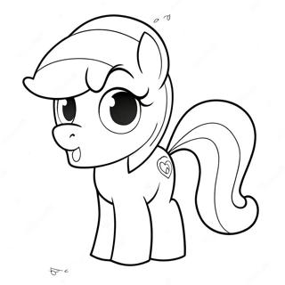 My Little Pony Sweetie Belle Coloring Pages