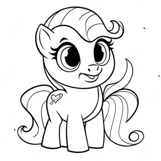 Sweetie Belle My Little Pony Coloring Page 74002-59430