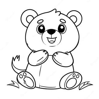 Teddiursa Coloring Pages