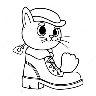 Adventurous Death Puss In Boots Coloring Page 74043-59466