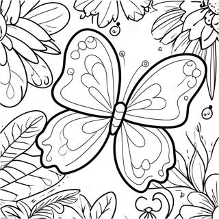 Butterfly Page Coloring Pages