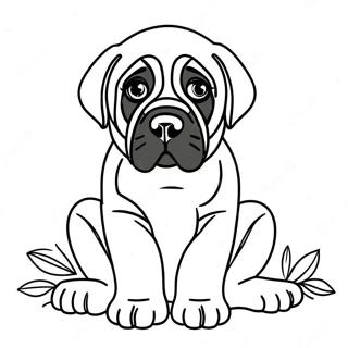 English Mastiff Coloring Pages